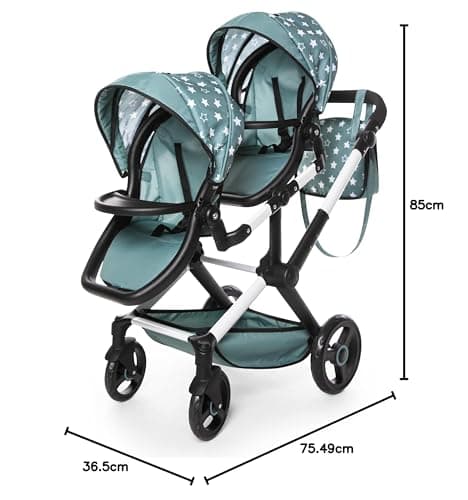 Thumbnail 6 de Bayer Design 26758AA Cochecito doble para muñecas 🎠