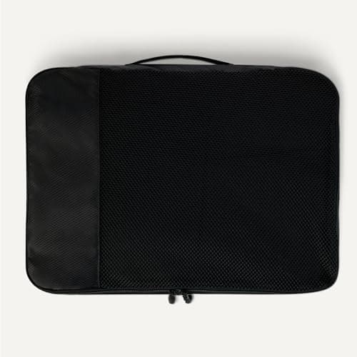 Detalle 1 de Amazon Essentials juego de 4 cubos para viaje con doble cremallera y panel de malla (2 medianos/2 grandes)