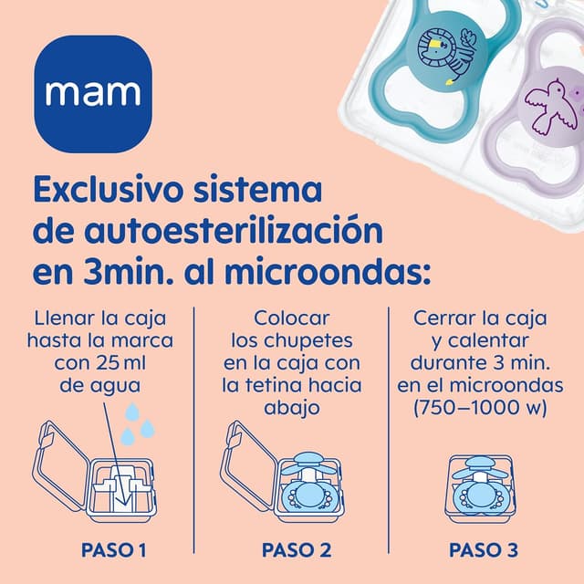 Thumbnail 5 de MAM Supreme Chupete Ventilado para Más de 6 Meses 🍼 (2 unidades)