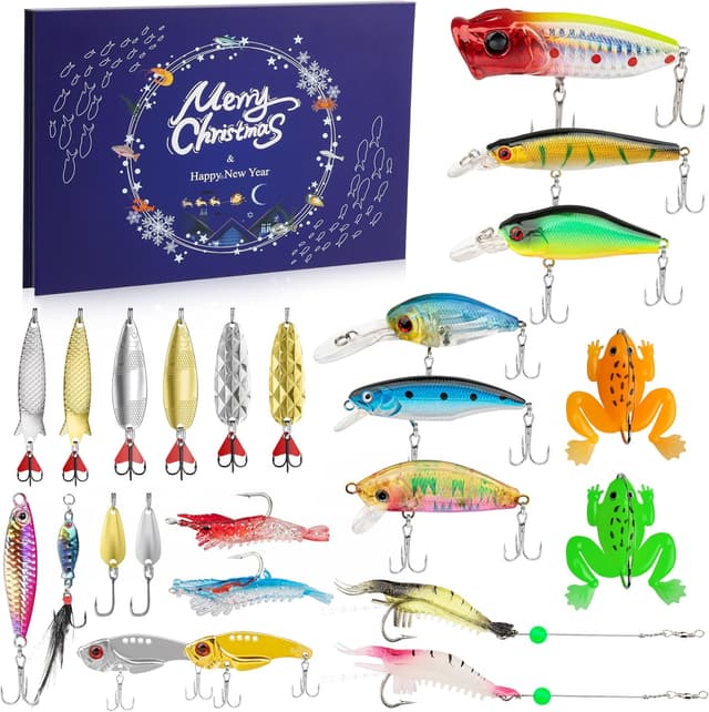 Detalle de TRUSCEND kit leurres de pêche 24 pièces