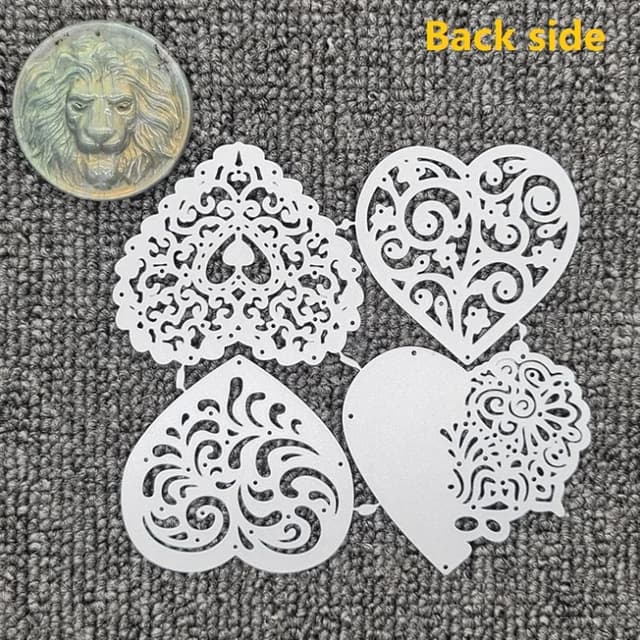 Thumbnail 4 de Herz Stanzformen Set 4-teilig für DIY