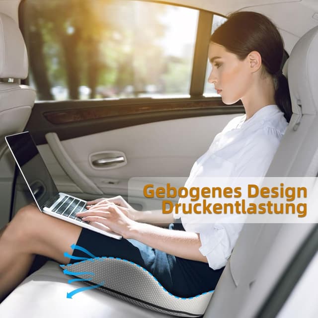 Thumbnail 1 de Fwiull Cuscino Sedile in memory foam per ufficio e auto