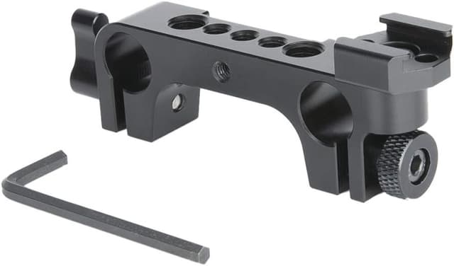 Thumbnail 1 de NICEYRIG 15mm Rod Clamp with Cold Shoe