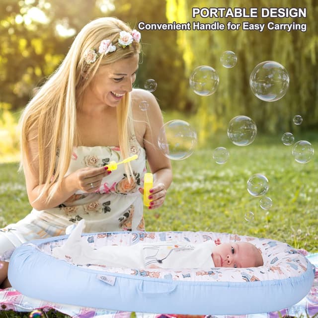 Thumbnail 5 de YGJT Baby Nest Pod 0–12 months baby lounger