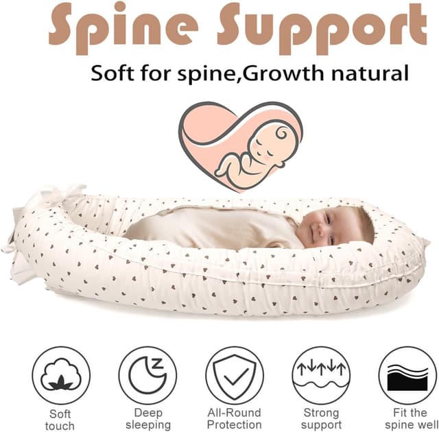 Thumbnail 4 de EAQ Baby Lounger Baby Nest 0–12 Months