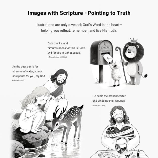 Thumbnail 6 de FaithTag Pink Bible Study Supplies F21 Kit for Bible journaling stickers and verse printing