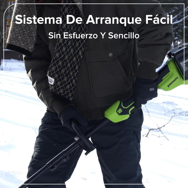 Thumbnail 3 de Greenworks 48V 2x4Ah Extractor de Nieve 30 cm