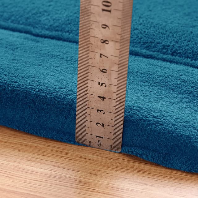 Thumbnail 6 de BYBYME Krabbelmatte Baby Korallen-Samt in Extra-Dicke (3 cm), 150x150 cm – weiche Spielmatte fürs Kinderzimmer