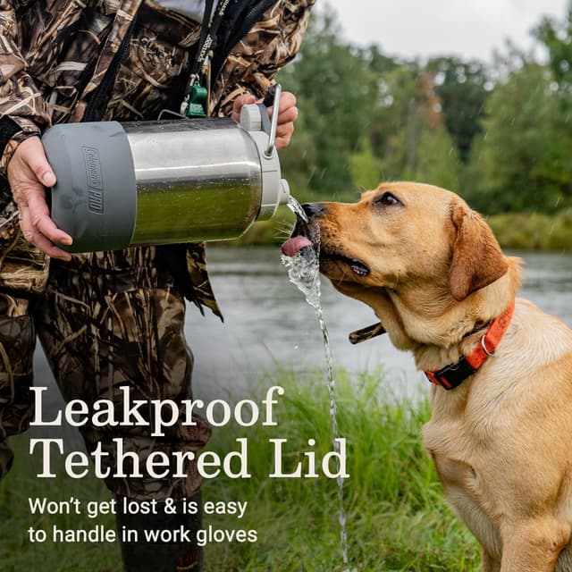 Detalle de Coleman Pro Heavy-Duty Insulated 1-Gallon Water Jug (Leakproof Portable Jug)