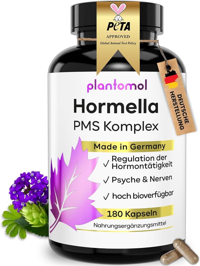 Detalle de Hormon Balance Frauen 14fach PMS Kapseln (180 Kapseln) mit Myo-Inositol, OPC, Frauenmantel & Vitamin B6