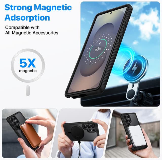 Thumbnail 4 de CENHUFO Samsung S25 Ultra 360° rugged case