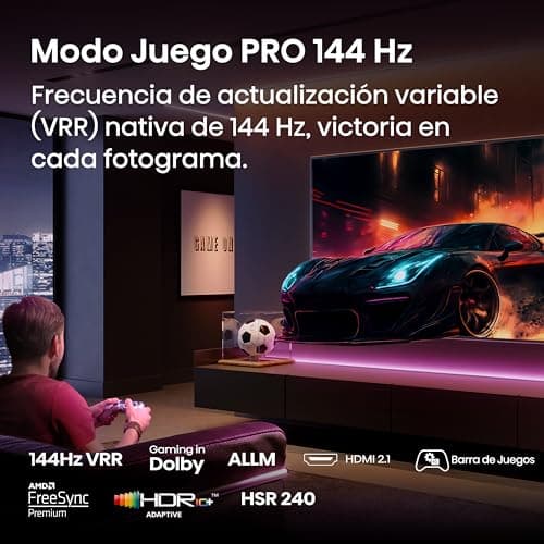 Thumbnail 5 de Hisense 100E7Q Pro Smart TV 100" 144 Hz para gaming
