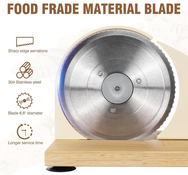 Detalle de vanerepok Manual Bread Slicer for Homemade Sourdough Bread (Adjustable Width, Stainless Steel)