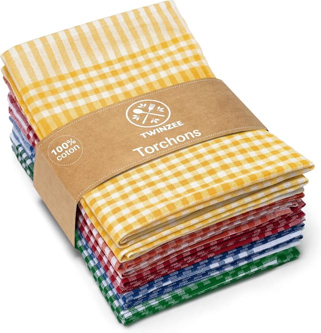 Detalle de Twinzee Torchon Cuisine 10 pièces 67 x 47 cm
