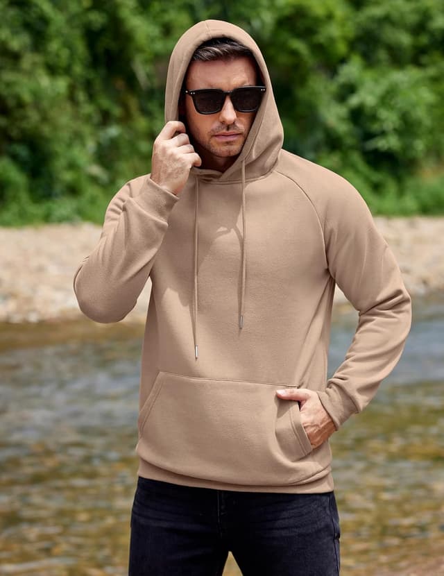 Detalle de COOFANDY hoodie homme chaud