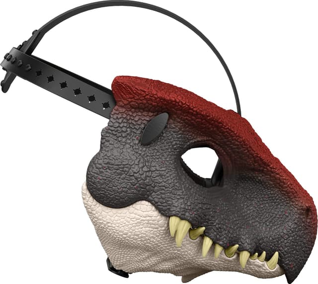 Detalle de Mattel Jurassic World Rebirth Mutadon Dinosaur Mask with Openable Jaw Chomp Action
