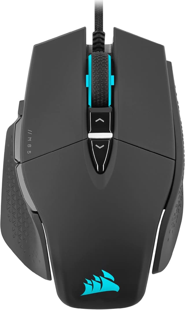 Detalle de Corsair M65 RGB ULTRA Tunable FPS mouse 26,000 DPI 🖱