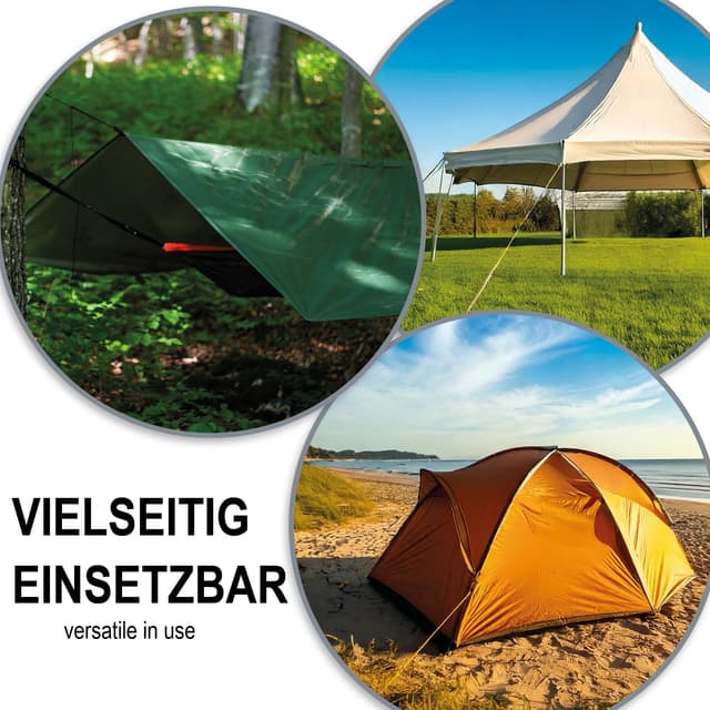 Detalle 2 de Set com-four® 36 chiodi da terra in plastica per ancoraggio esterni