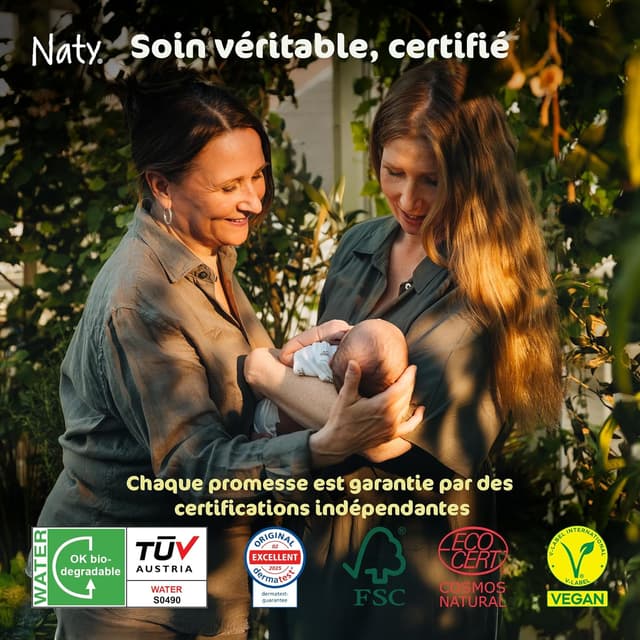 Thumbnail 5 de Naty Lingettes Bébé 672 lingettes