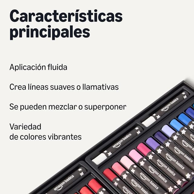 Thumbnail 1 de Amazon Basics Juego de pasteles al óleo 48 colores 🎨