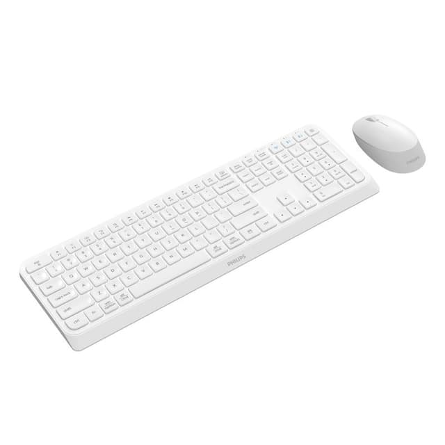 Detalle 2 de Philips SPT6407W combo teclado ratón inalámbricos