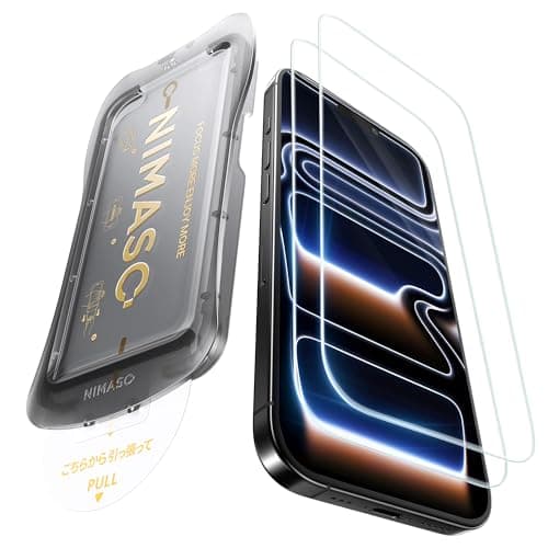 Detalle de NIMASO protector iPhone 17 Pro 6.3