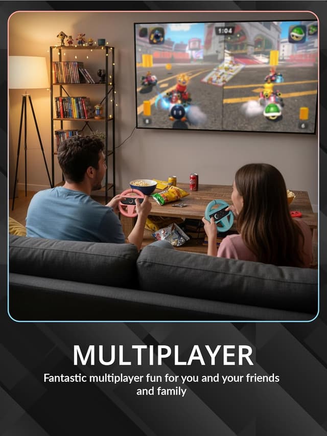 Thumbnail 6 de Orzly Switch 2 Racing Wheels Set