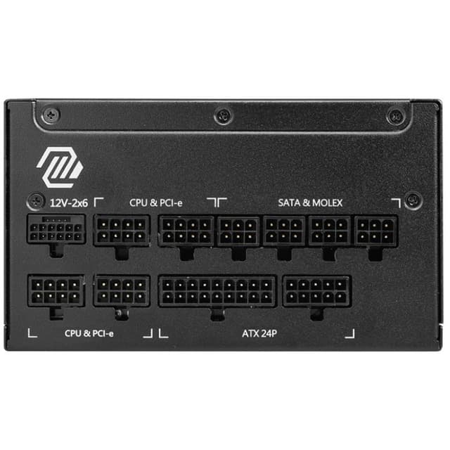 Detalle 2 de MSI MAG A1250GL 1250W fuente 80 Plus Gold