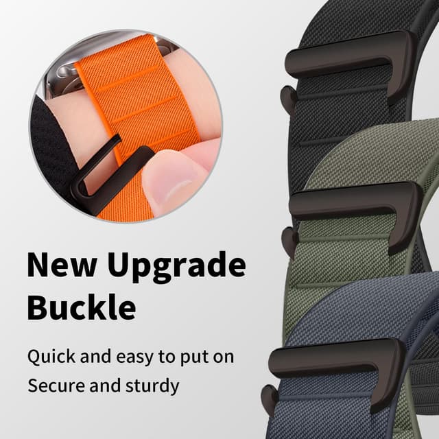 Detalle de Alpine Loop 3-Pack for Apple Watch 49mm