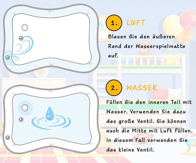 Detalle de Wasserspielmatte Baby Octopus Design