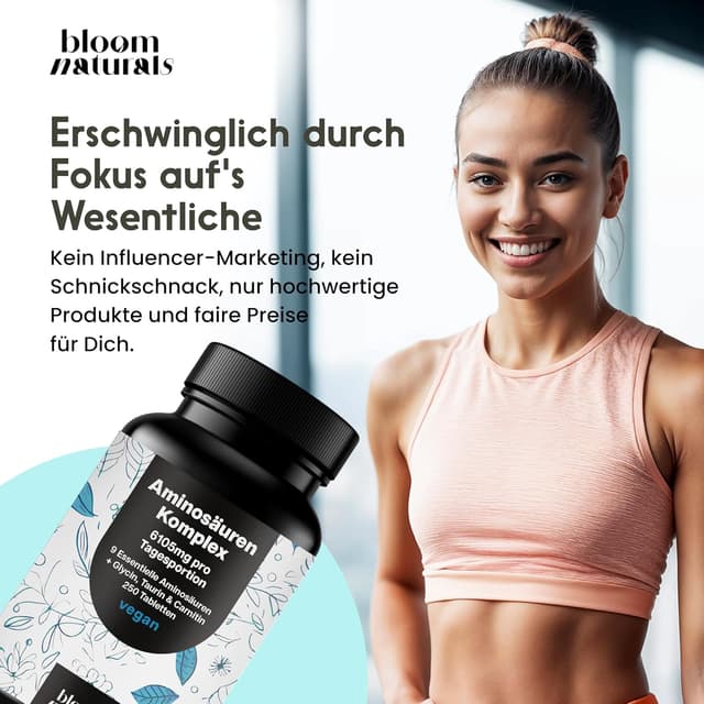 Detalle de Aminosäuren Komplex 6105 mg Tabletten