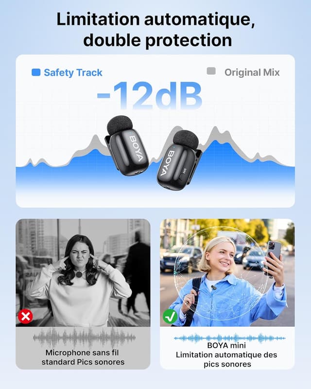 Thumbnail 4 de BOYA Mini 2 Micro Cravate iPhone