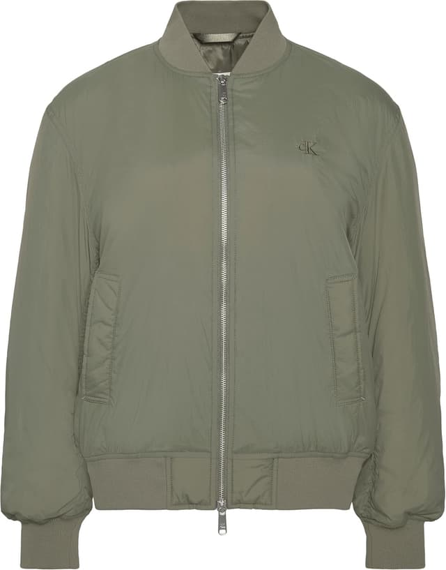Detalle de Calvin Klein Women’s Essential Nylon Bomber Jacket (LV047F505G)