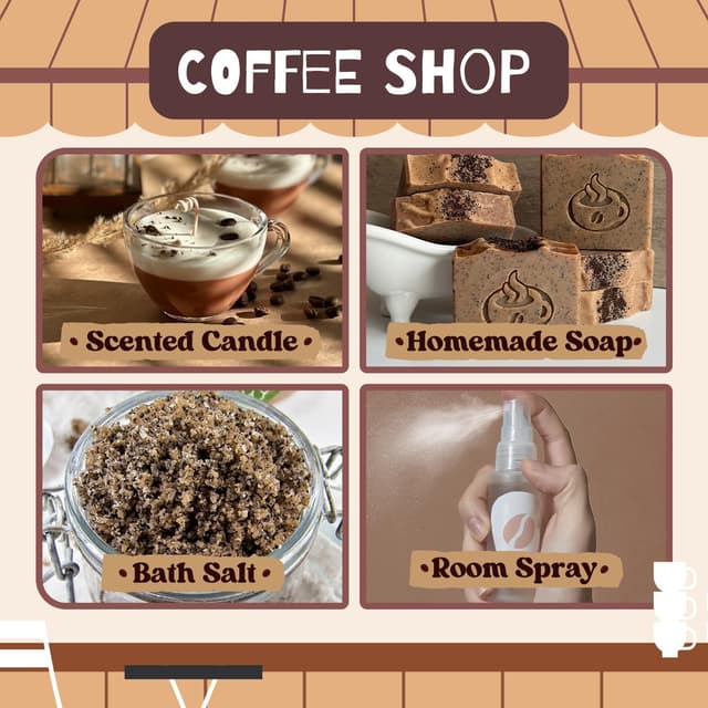 Thumbnail 5 de SALUBRITO Coffee Essential Oils Set for Diffusers