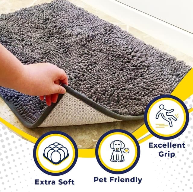 Thumbnail 1 de Muddy Mat 30 x 19 Inch Superabsorbent Pet Mat