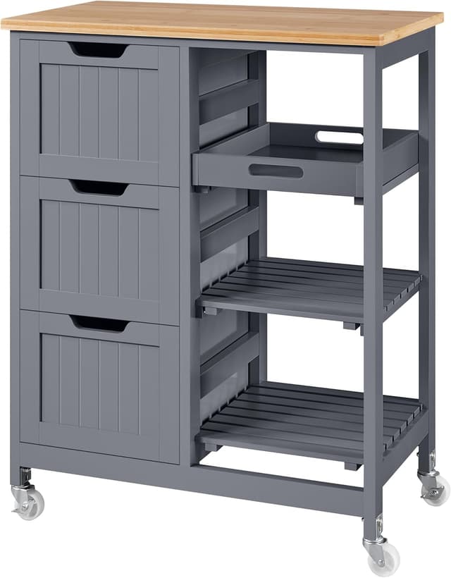 Detalle de Yaheetech Carrito de Cocina 84,5 cm