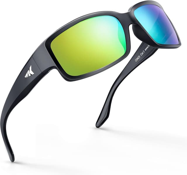 Detalle de KastKing Skidaway Polarized Sport Sunglasses with UV Protection