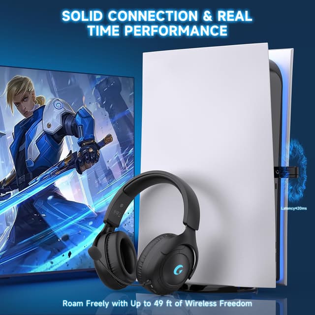 Thumbnail 1 de Wireless Gaming Headset 45H battery