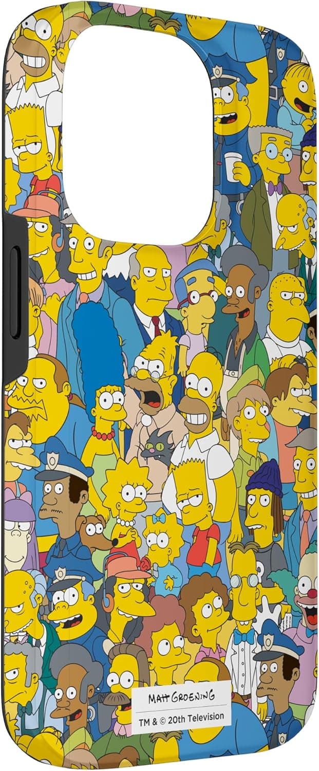 Detalle de Custodia iPhone 14 Pro Simpsons Springfield