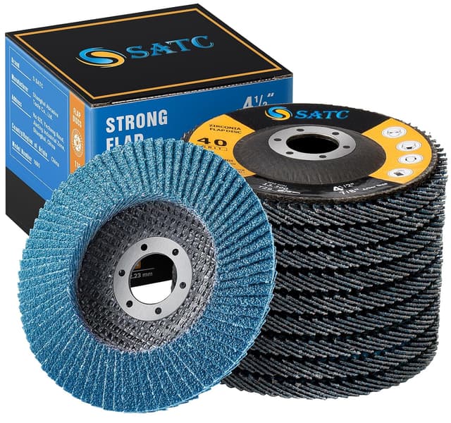 Imagen de S SATC Flap Discs 115mm 40 Grit 10 Pack en OfertitasTOP