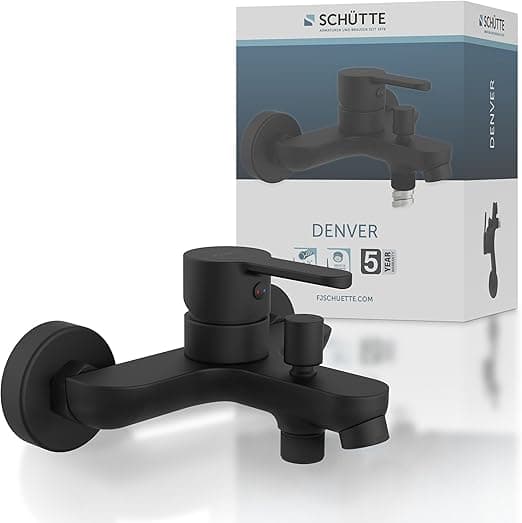 Imagen de Schütte 44306 Grifo Mezclador de Baño Denver 🛁 Neg
en OfertitasTOP