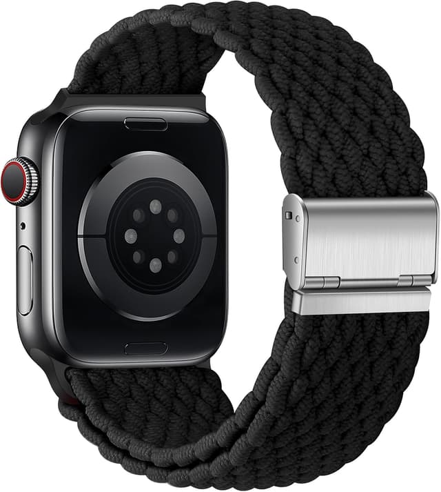 Detalle 2 de Anlinser Braided Solo Loop strap 49mm for Apple Watch