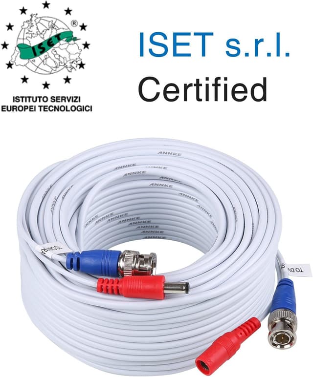 Thumbnail 4 de SANNCE Cavo video sorveglianza 4 cavi 30 m 🎥