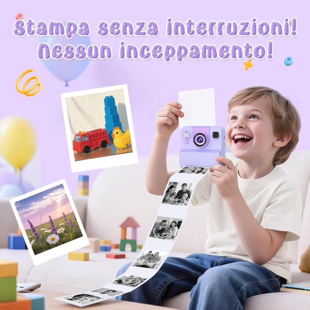 Detalle de Yidoroye Fotocamera bambini 2.4" HD