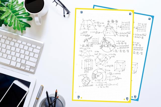 Detalle de Oxford Oxford, feuilles quadrillées A4 240