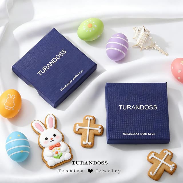 Detalle 2 de Turandoss Ketten mit Buchstaben A-Z, 40,6 cm