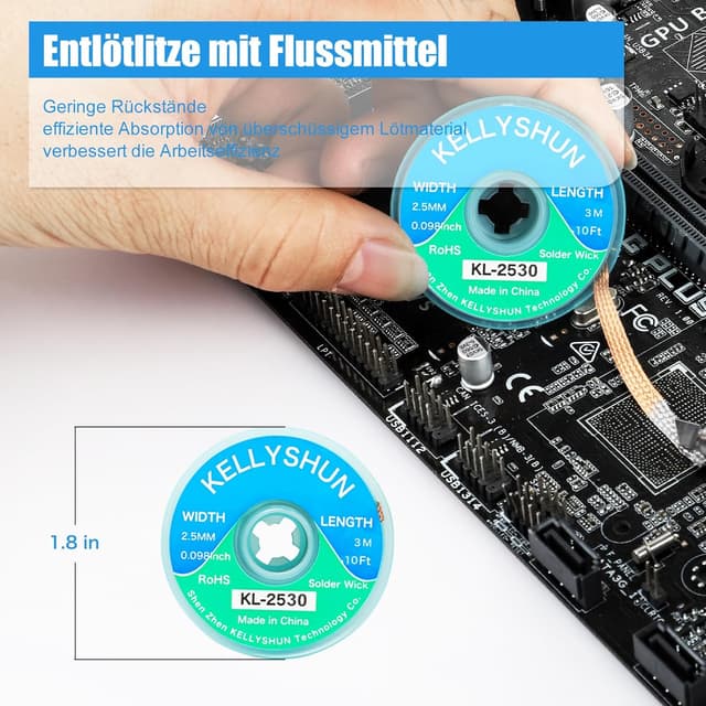 Detalle 1 de Flussmittel zum Löten KL-652 10 g