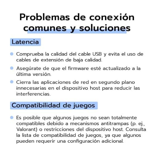 Detalle de Mcbazel XIM Matrix Adaptador multientrada para teclado y ratón (PS5, Xbox Series X/S, Xbox One, PS4 y PC)