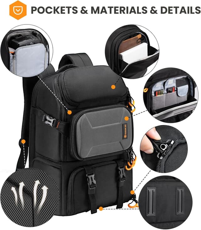 Thumbnail 5 de TARION 15L Camera Backpack with 15.6" Laptop