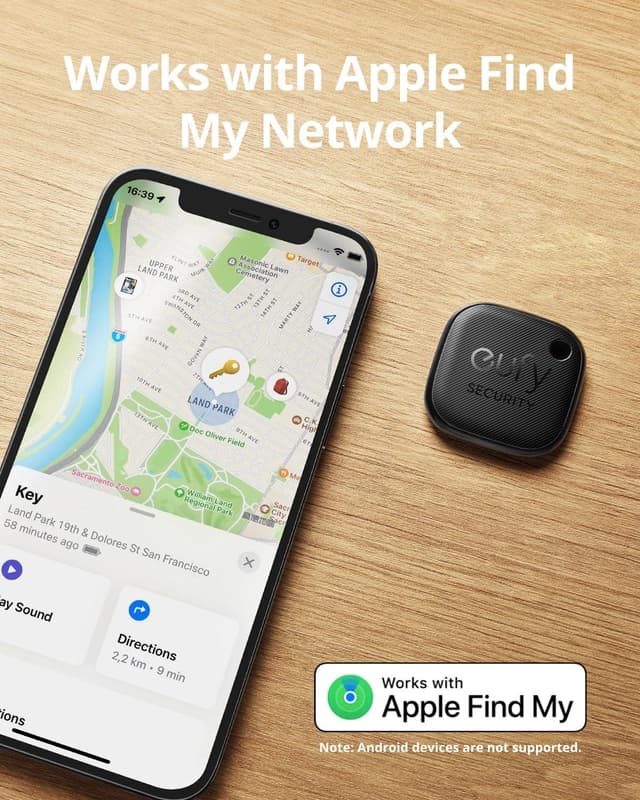 Detalle de eufy Security SmartTrack Link 🔑 Localizador para Llaves y Equipaje
